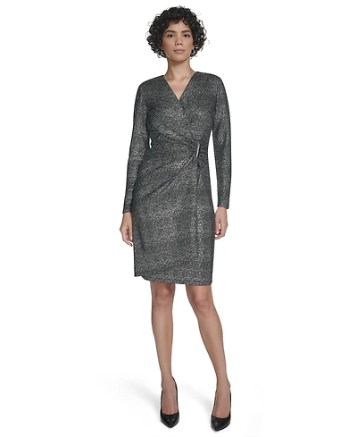 Calvin Klein Women's Long Sleeve Dress