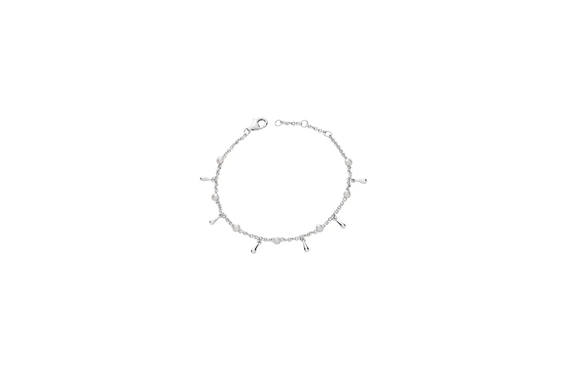 Royal Pearl Drop Anklet