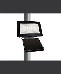 Maxsa Innovations Solar-powered Dusk to Dawn Flood Light - Black Dark Sky (Warm White bulbs)