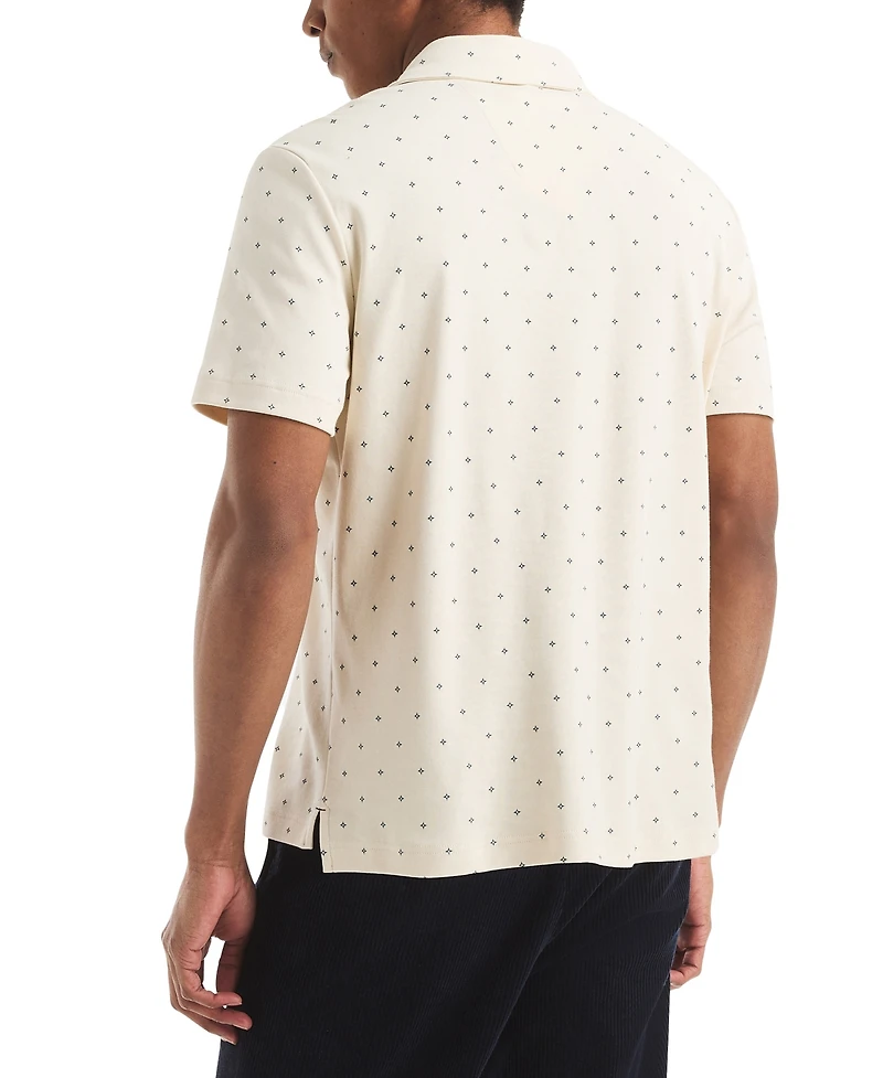 Nautica Men's Printed Compass Polo Shirt