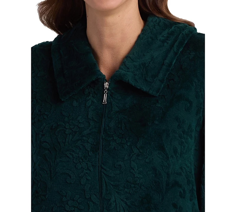 Miss Elaine Women's Collared Long Robe