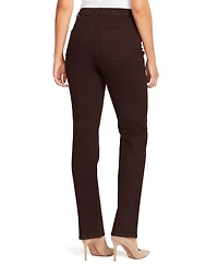 Gloria Vanderbilt Petite Amanda High Rise Straight-Leg Jeans, Petite & Petite Short