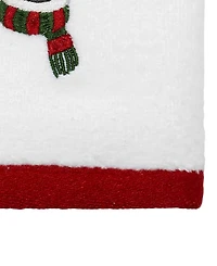 Avanti Winter Snowman Resin Lotion Pump and 2-Pc. Cotton Fingertip Towel Set