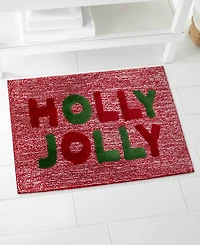 Avanti Holly Jolly Polyester Bath Rug, 20" x 32"