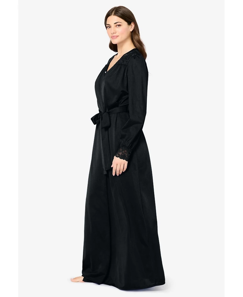 Amoureuse Plus Peignoir 2-Piece Tricot Gown & Robe