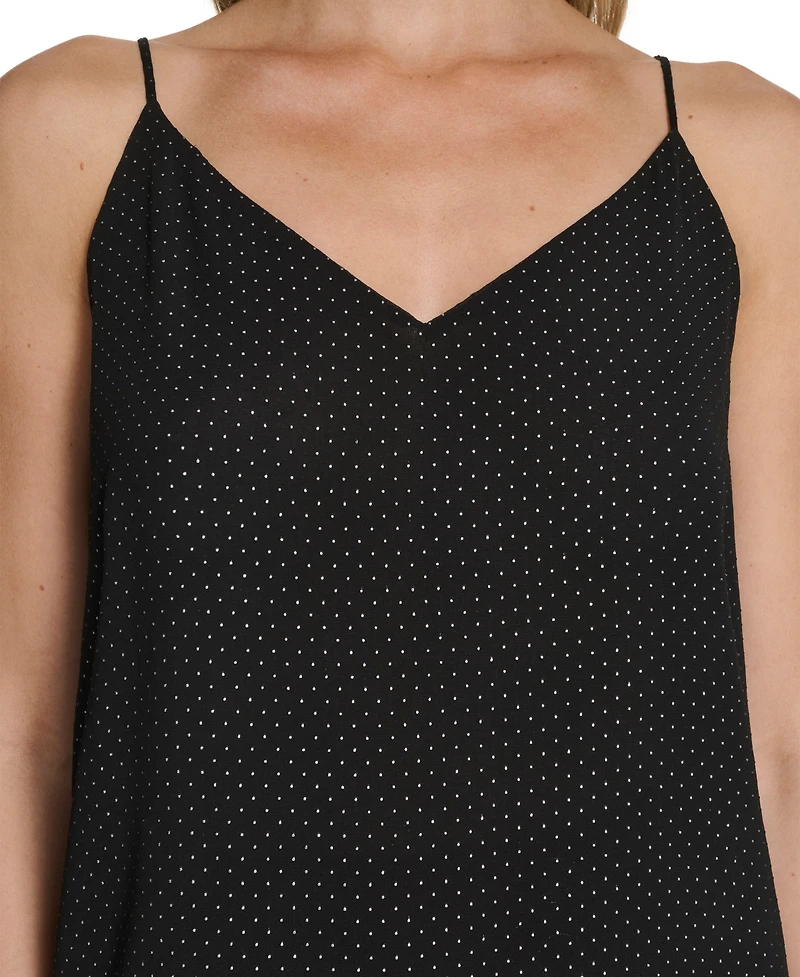 Calvin Klein Women's Metallic Dot Cami Top