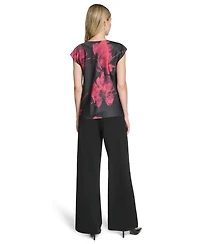 Calvin Klein Women's Cowl Neck Blouse