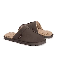 Muk Luks Men's Leather Goods By Abbott Slipper, Mahogany, 11