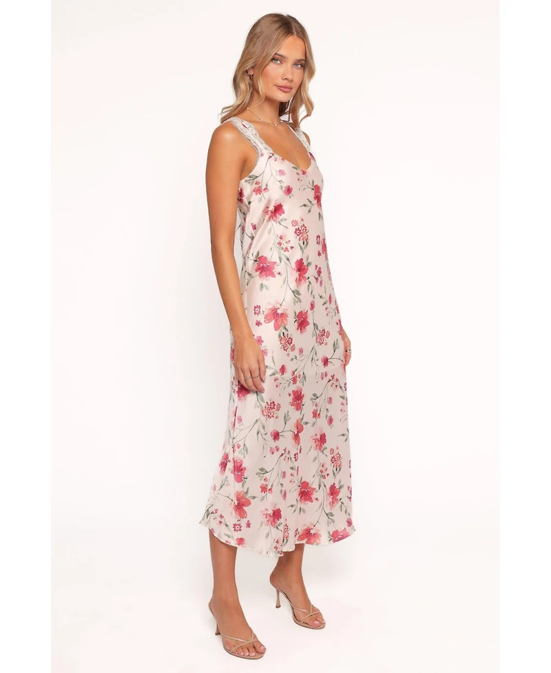 Petal and Pup Women's Bennett Midi Dress - Cameo Floral