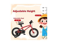 14-Inch Kids Bike with Handbrake, Coaster Brake & Bell