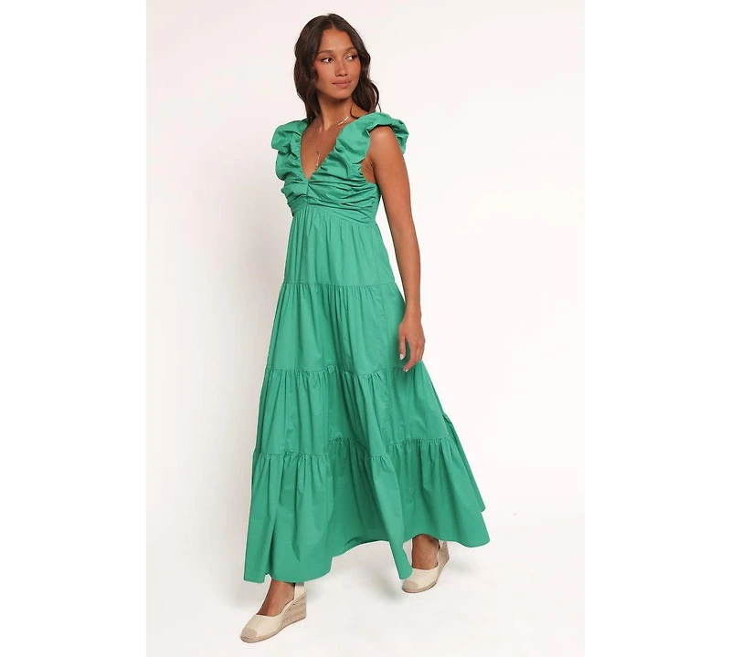 Petal and Pup Women's Elina Maxi Dress - Green