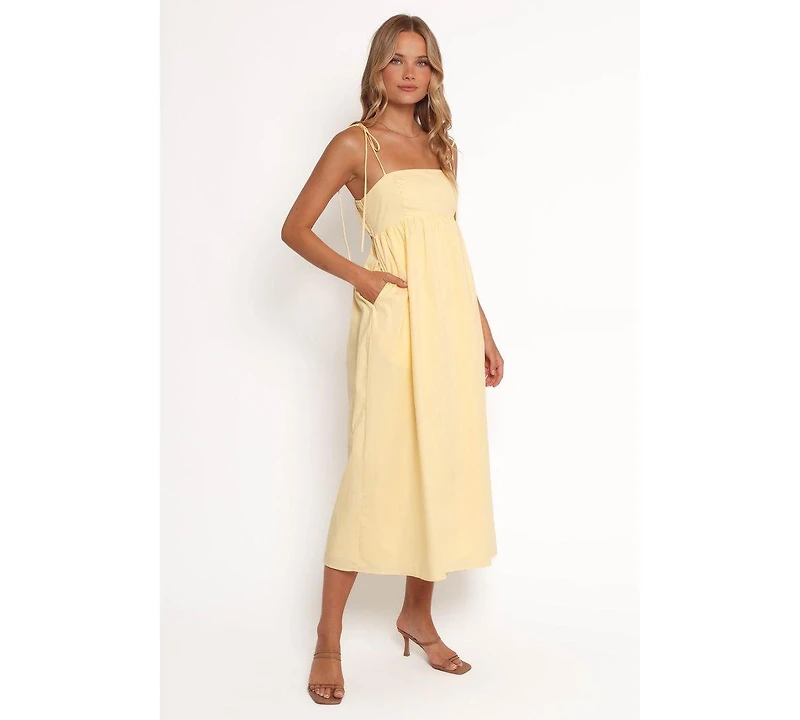 Petal and Pup Women's Simona Maxi Dress - Yellow