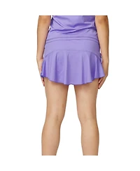 Sofibella Uv Girls Tennis Skirt - Neon Check / L