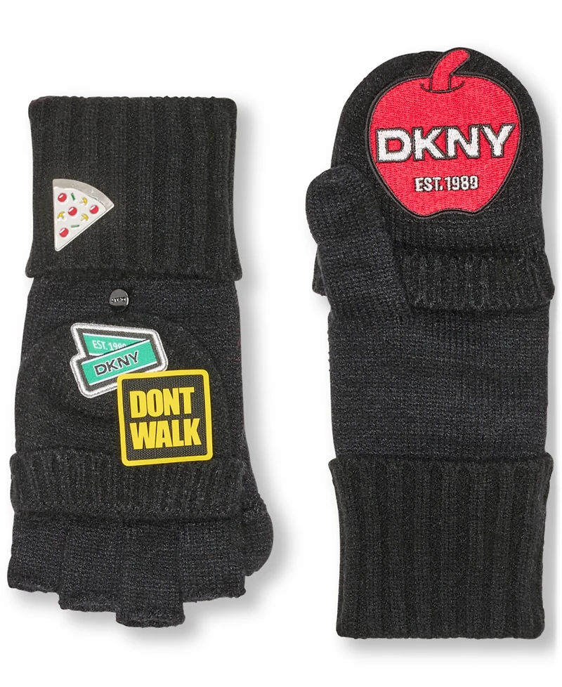 Dkny Women's Nyc Flip Top Gloves