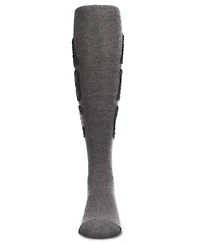 Memoi Girls' Cozy Chenille Abc Cotton Tights