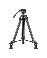 Ikan E-Image EG01A2 3-Section Aluminum Tripod with GH01 Pan/Tilt Fluid Head