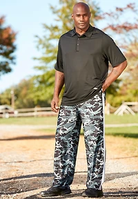KingSize Big & Tall Performance Mesh Side Panel Sweatpants
