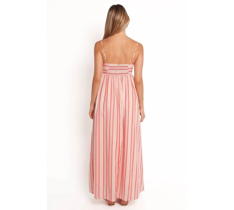 Petal and Pup Odessa Maxi Dress - Pink Stripe
