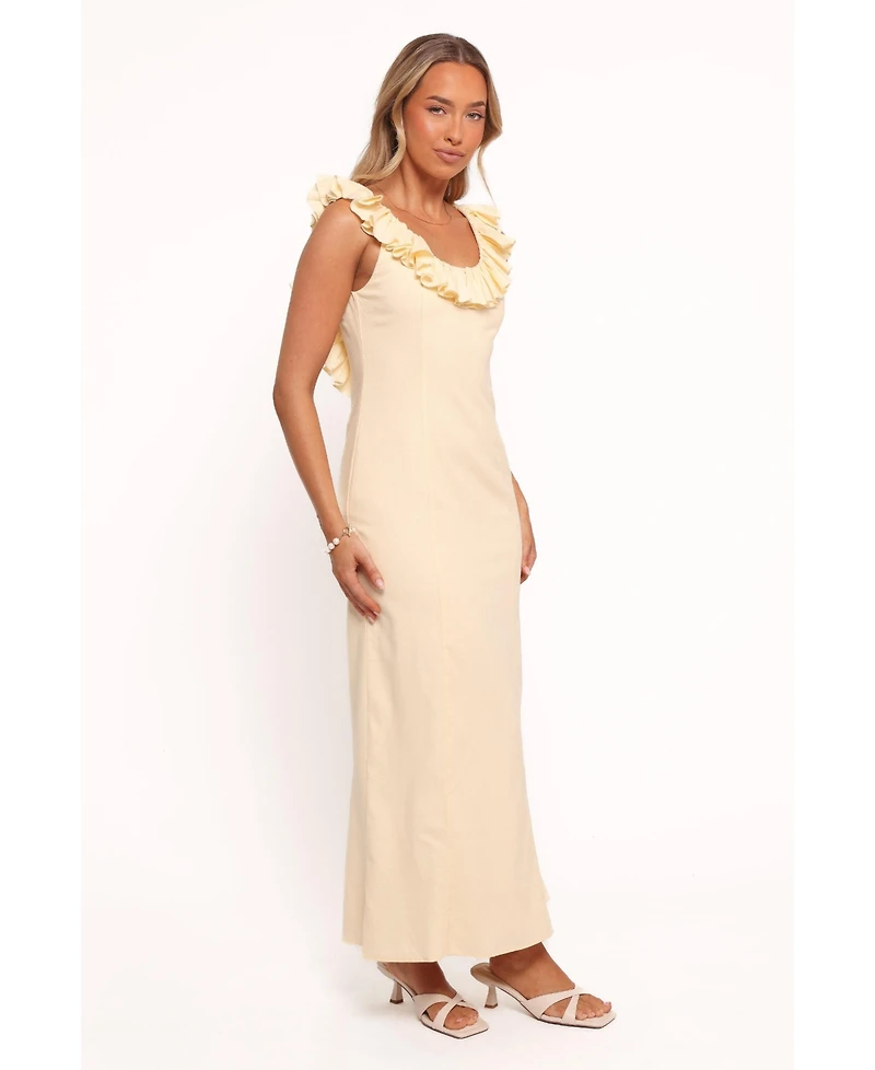 Petal and Pup Women's Brienne Maxi Dress - Butter Yellow