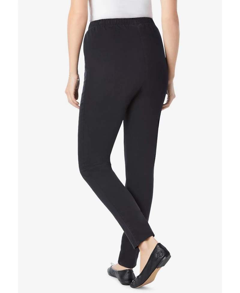 Woman Within Women's Fineline Denim Jegging