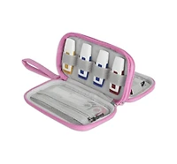 Bubm Waterproof Usb Flash Drive Case 6.3 x 3.5 x 1.8 - Portable Electronics Organizer for Sd Cards, Earphones & Small Accessories