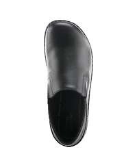 Azura Spring Step Professional Manila Leather Slip-On Work Loafer with Removable Insole and Skid-Resistant Sole