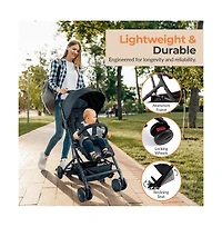 Jovial Kids Portable Folding Stroller – Lightweight Compact Travel Stroller with Easy Fold Design