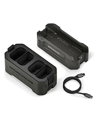 Tilta 4-Channel Portable Charging Station for Lp-E6 Battery, Green