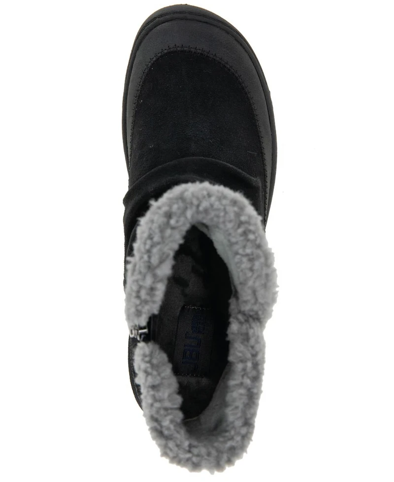 Jbu Women's Briar Cozy Casual Platform Booties
