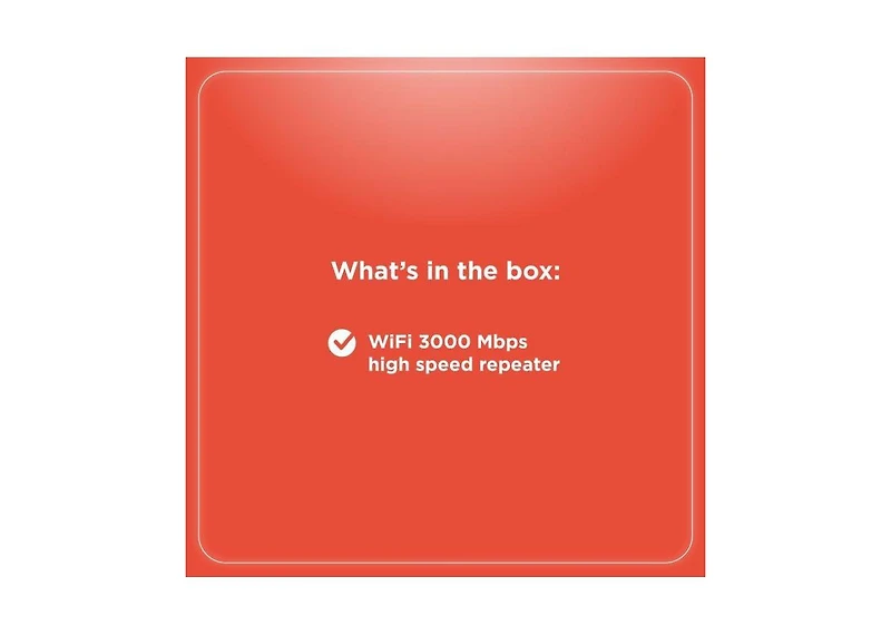 RadioShack WiFi 3000 Mbps High Speed Repeater 2505010