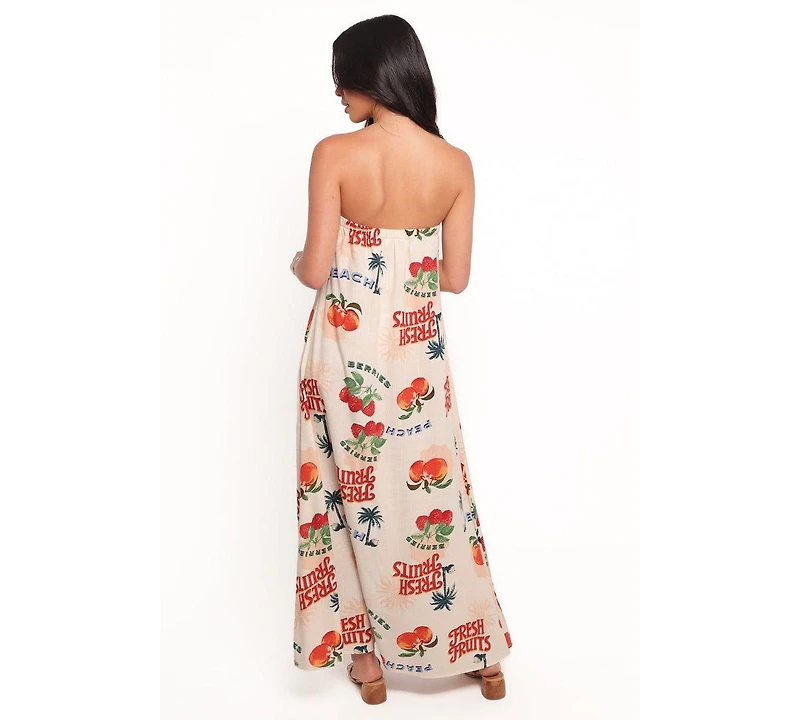 Petal and Pup Valencia Maxi Dress - Tutti Fruiti