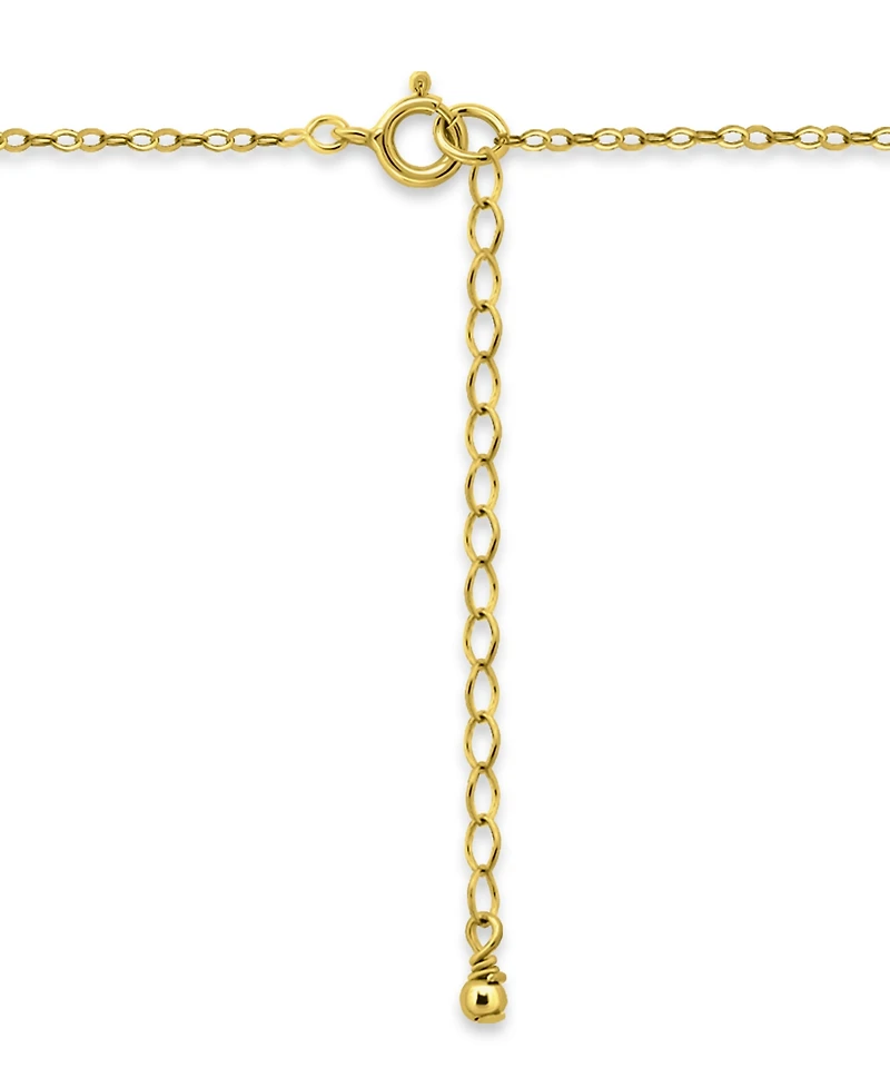 Giani Bernini Cubic Zirconia Interlocking Rolling Circles Necklace (2-1/2 ct. t.w.) in 18K Gold Over Sterling Silver, Macy's Exclusive