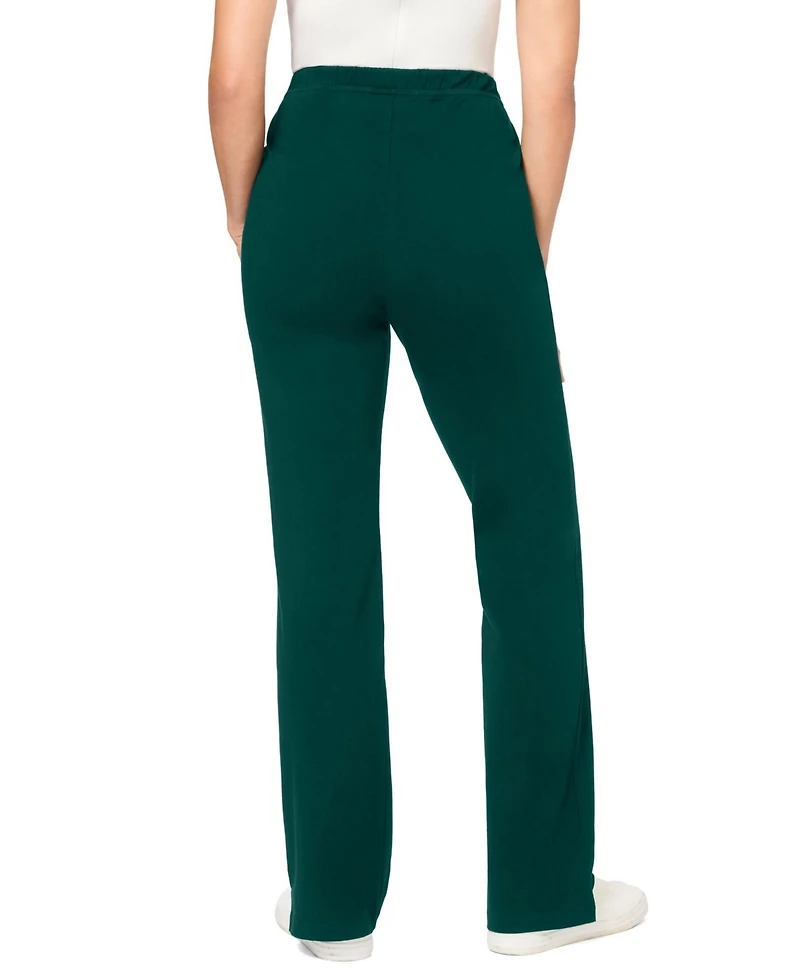Woman Within Women's Tall Stretch Cotton Bootcut Legging