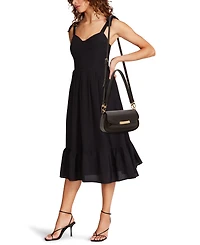 Anne Klein Sculpted Plaque East West Small Shoulder Bag