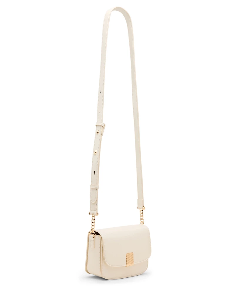 Anne Klein Patent Flap Mini Crossbody Bag