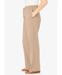 Woman Within Women's Plus Easy Going Knit Pant