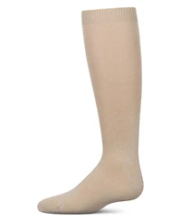 MeMoi Little Girls Kids' Basic Soft Rayon Knee High Socks