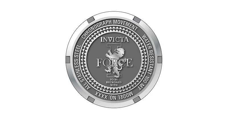 Invicta Men's I-Force Quartz Chronograph Black Dial Watch