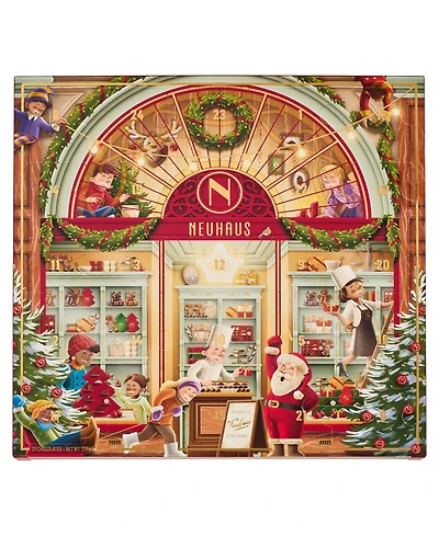 Neuhaus Holiday Assorted Chocolate Classic Advent Calendar, 25 Pieces