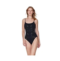 Gottex Womens Hokkaido Underwire Scoop Neck One Piece