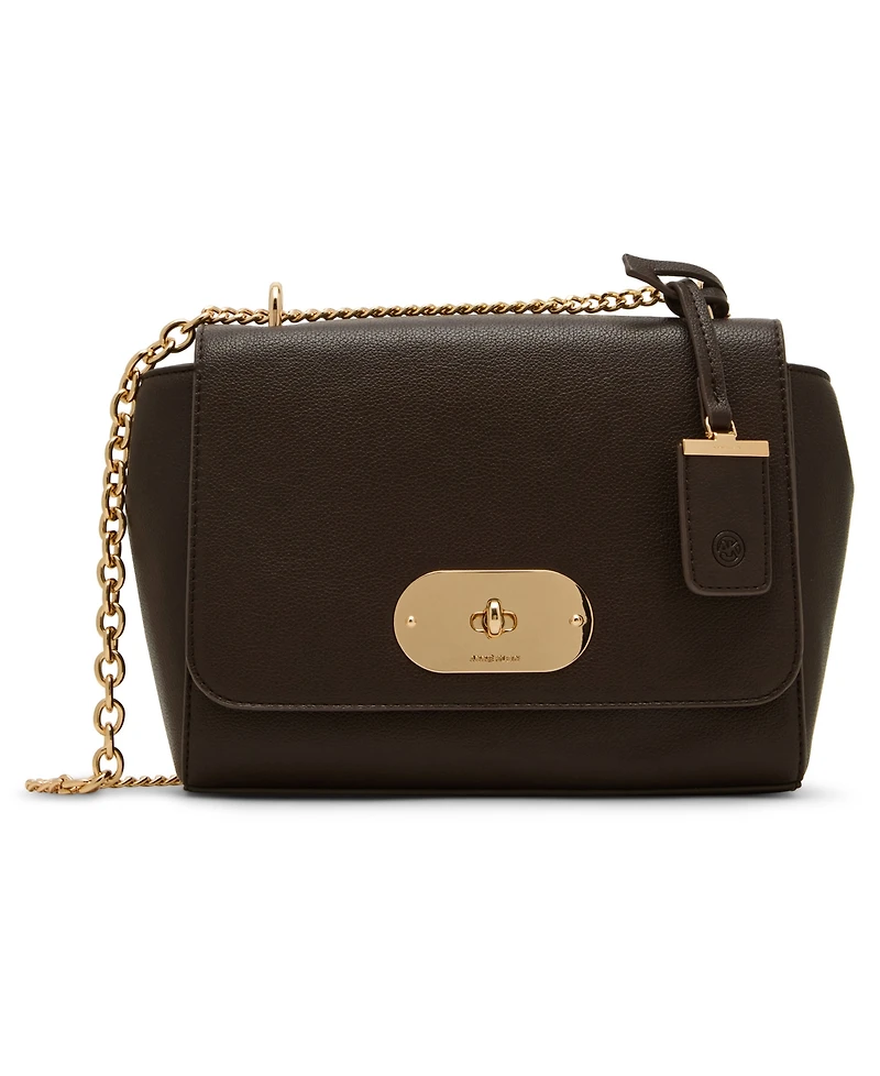 Anne Klein Flap Small Shoulder Bag