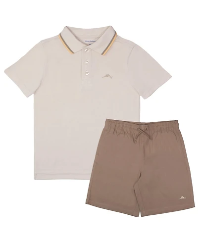 Tommy Bahama Boys Polo Short Set Outfit