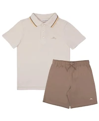 Tommy Bahama Boys Polo Short Set Outfit