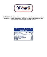 Sacre Marcel Cote d'Azur Tin with Lemon Cookies, 3.5oz