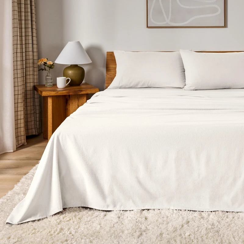Bare Home Cotton Flannel Sheet Set