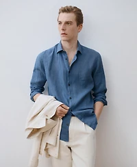 Mango Men's Linen Shirt