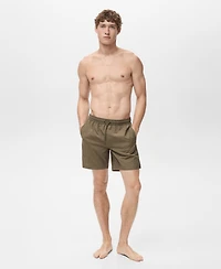 Mango Men's Basic Drawstring Swimsuit