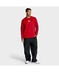 Nike Men's Red Kansas City Chiefs Sideline Scripted to Win Performance Long Sleeve T-Shirt
