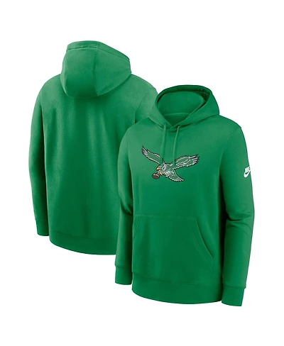 Nike Men's Kelly Green Philadelphia Eagles Club Fleece Pullover Hoodie