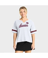 Fanatics Women's White Texas A&M Aggies Hometown Premium Script T-Shirt